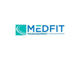 Med Fit Management logo design by wongndeso