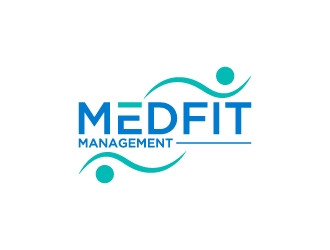 Med Fit Management logo design by wongndeso