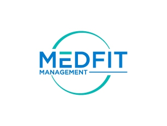 Med Fit Management logo design by wongndeso