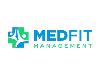 Med Fit Management logo design by cikiyunn