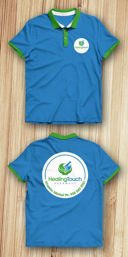 Healing Touch Pharmacy logo design by GemahRipah