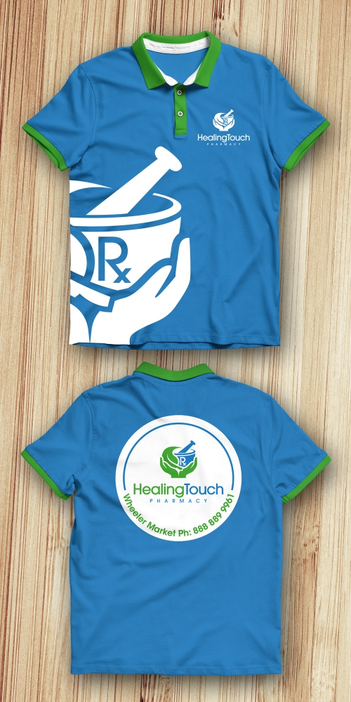 Healing Touch Pharmacy logo design by GemahRipah