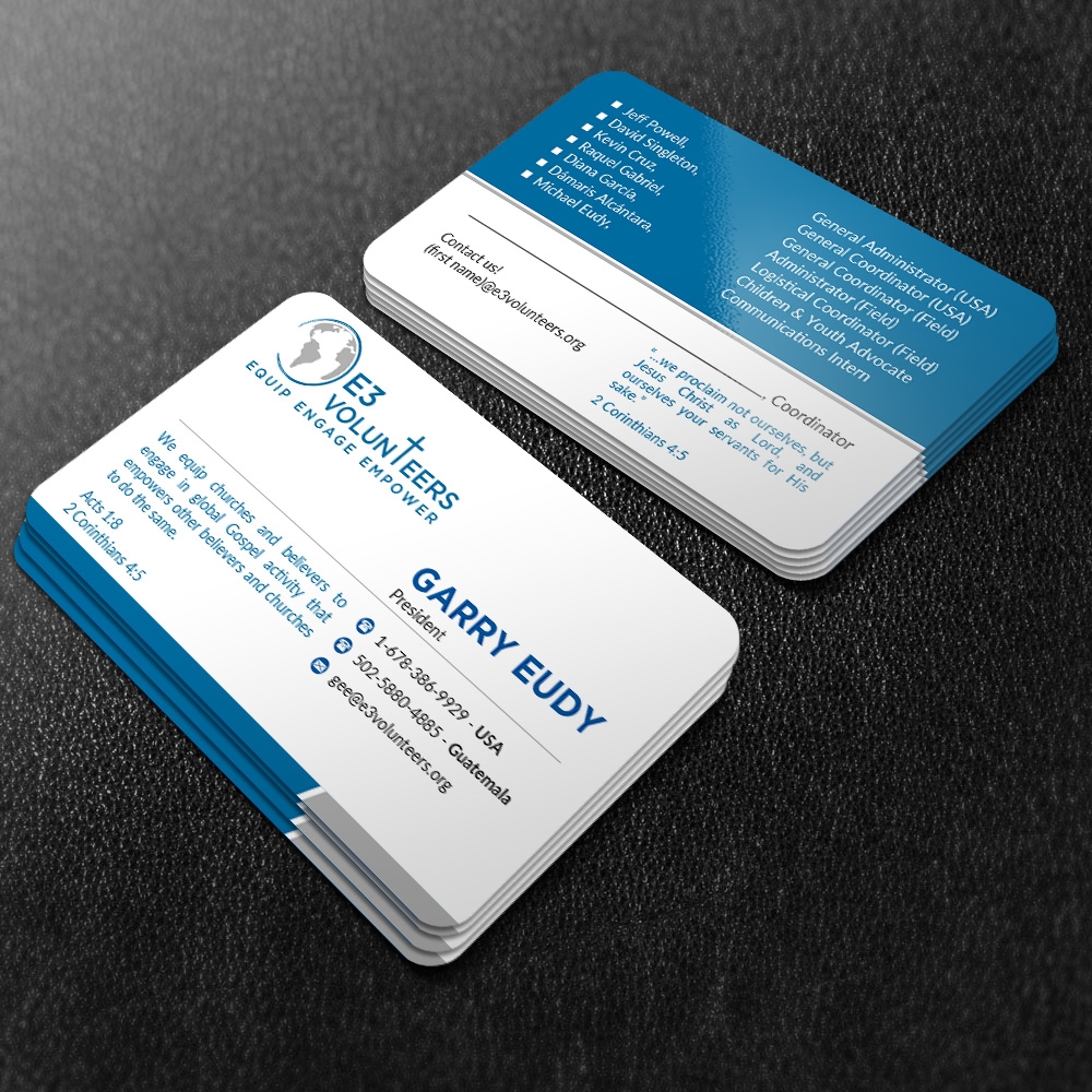 E3 Volunteers logo design by mattlyn