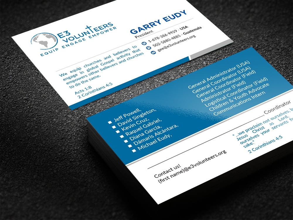 E3 Volunteers logo design by mattlyn