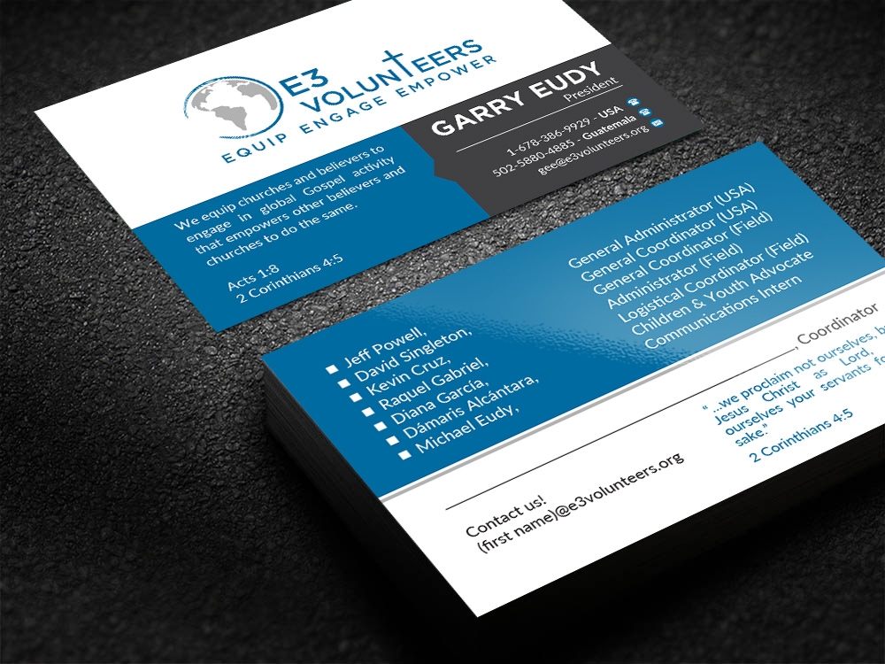 E3 Volunteers logo design by mattlyn