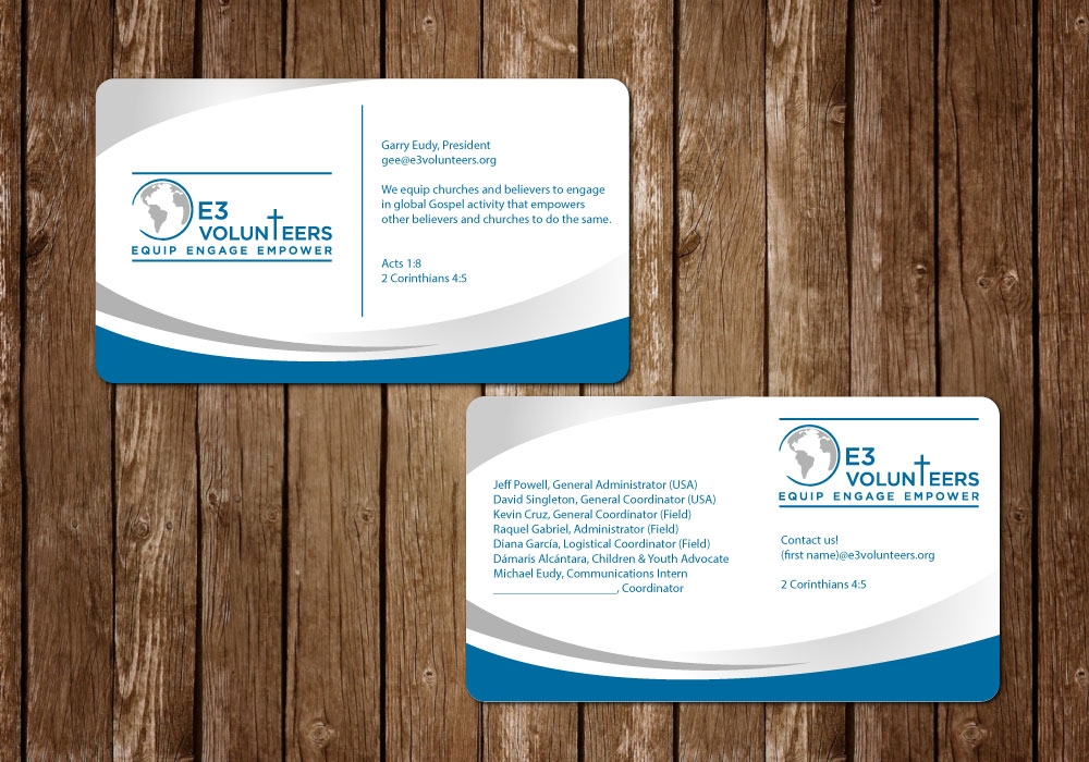 E3 Volunteers logo design by ElonStark