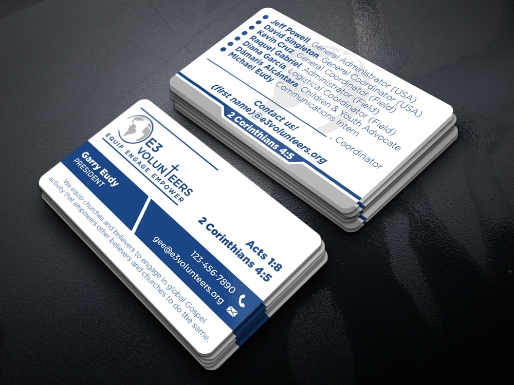 E3 Volunteers logo design by Gelotine