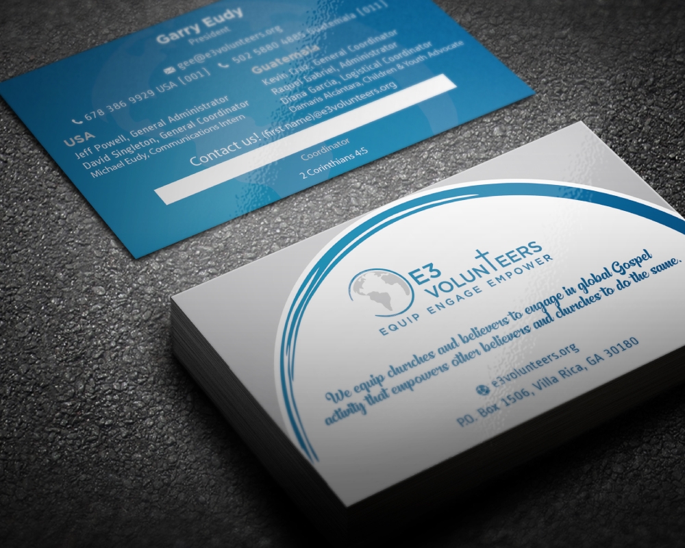 E3 Volunteers logo design by Boomstudioz