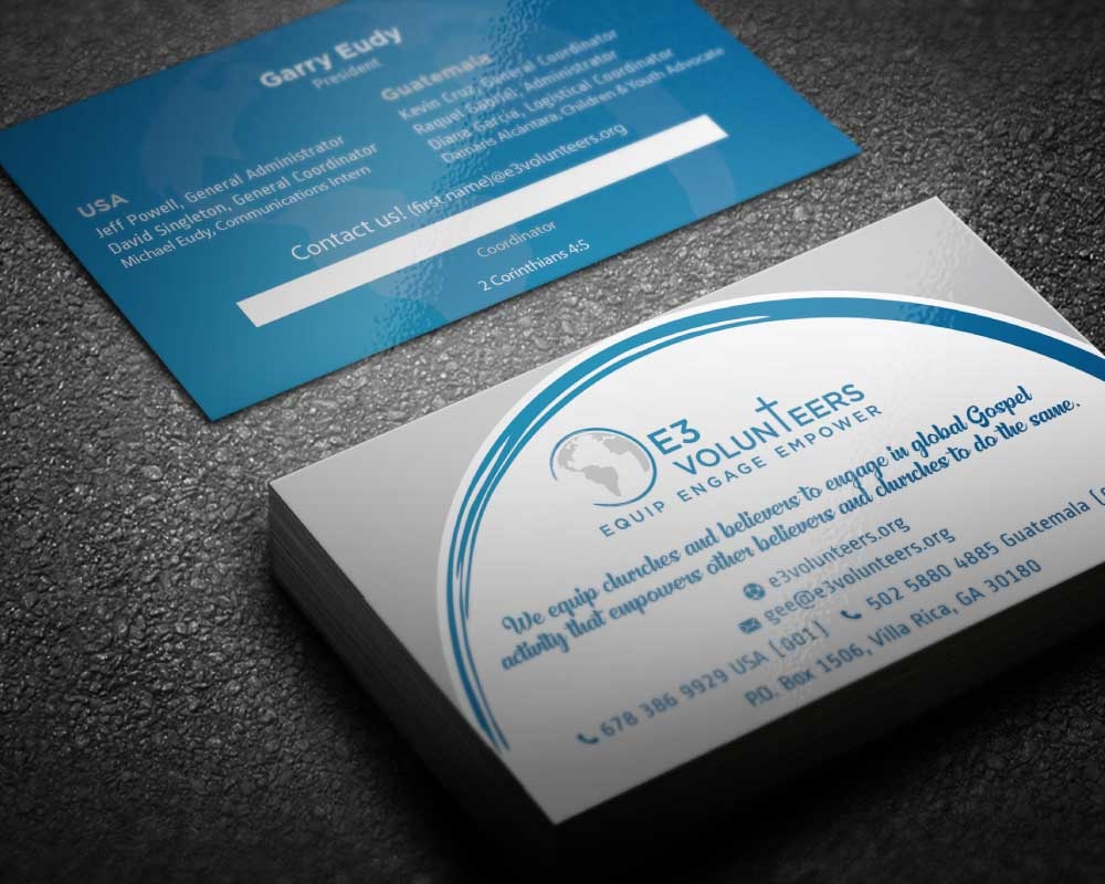 E3 Volunteers logo design by Boomstudioz