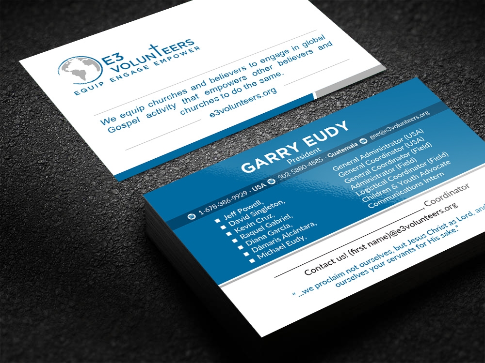 E3 Volunteers logo design by mattlyn