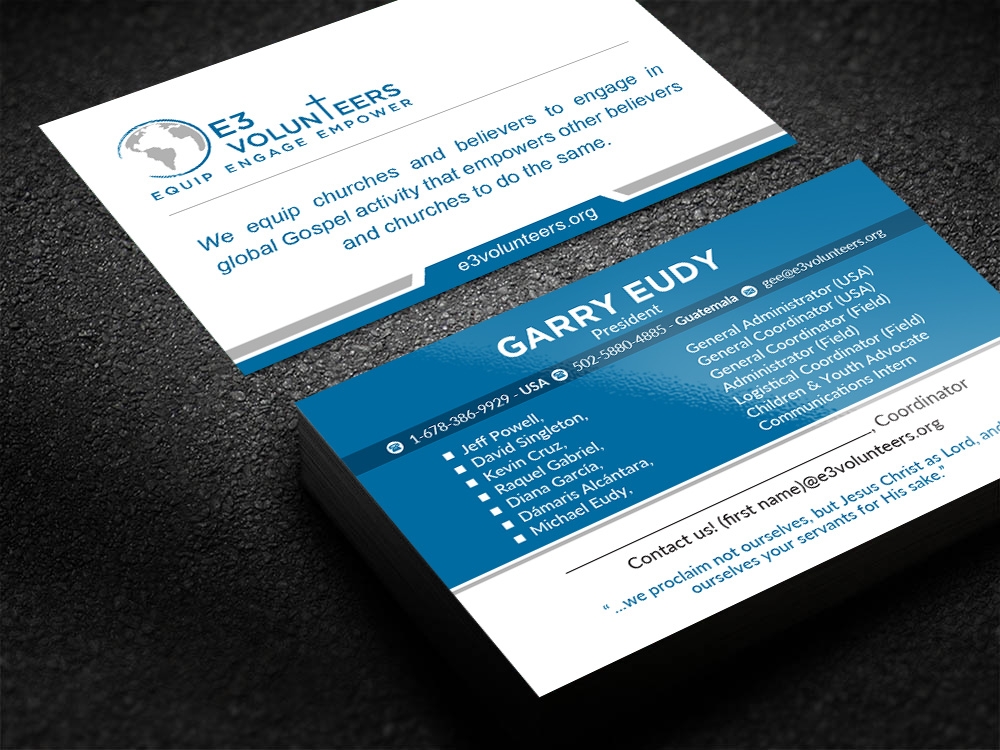 E3 Volunteers logo design by mattlyn