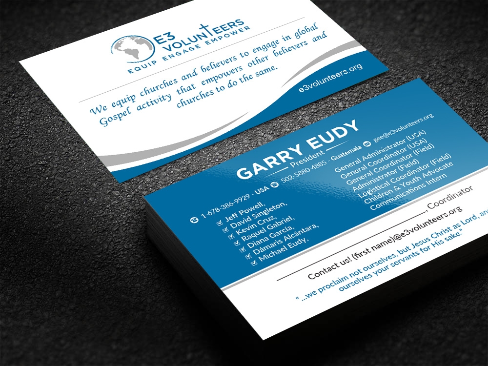 E3 Volunteers logo design by mattlyn