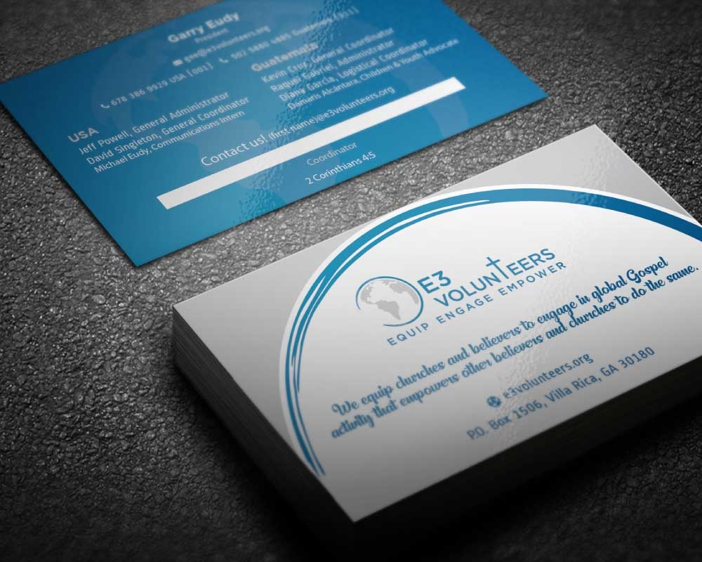 E3 Volunteers logo design by Boomstudioz