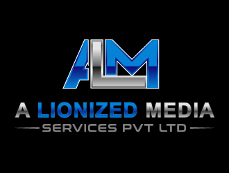 A LIONIZED MEDIA SERVICES PVT LTD logo design by axel182