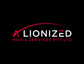 A LIONIZED MEDIA SERVICES PVT LTD logo design by ndaru