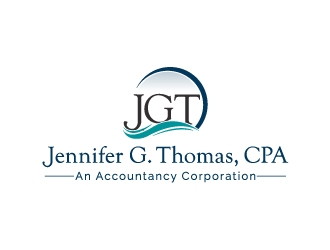 Jennifer G. Thomas, CPA An Accountancy Corporation logo design by JJlcool