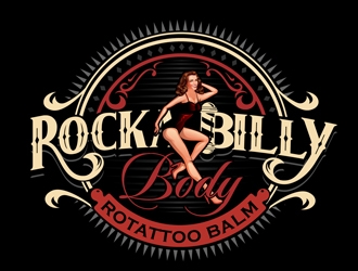 Rockabilly Body logo design by DreamLogoDesign