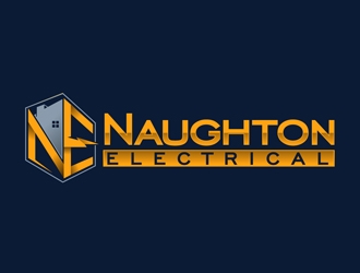 Naughton Electrical  logo design by DreamLogoDesign