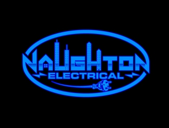 Naughton Electrical  logo design by DreamLogoDesign