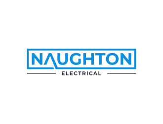 Naughton Electrical  logo design by haidar