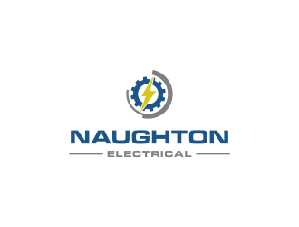 Naughton Electrical  logo design by kaylee