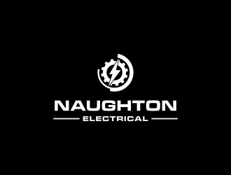 Naughton Electrical  logo design by kaylee
