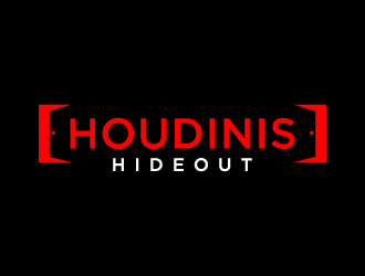 Houdinis Hideout logo design by denfransko