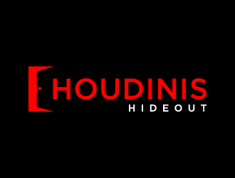Houdinis Hideout logo design by denfransko