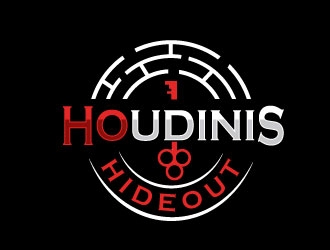 Houdinis Hideout logo design by Conception