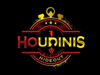 Houdinis Hideout logo design by Conception
