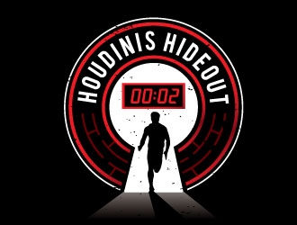 Houdinis Hideout logo design by Conception