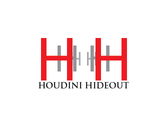 Houdinis Hideout logo design by pixeldesign