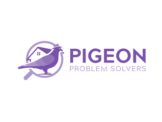 Pigeon Problem Solvers logo design by keylogo