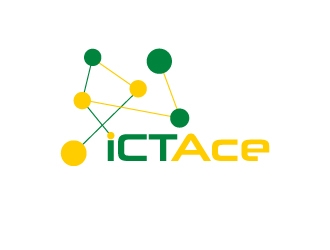 ICT Ace logo design by jonggol