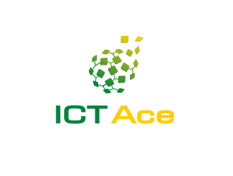 ICT Ace logo design by YONK
