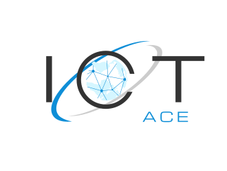 ICT Ace logo design by Rossee