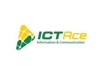 ICT Ace logo design by biaggong
