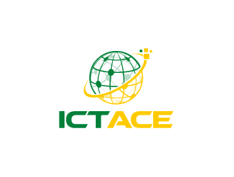 ICT Ace logo design by bluespix