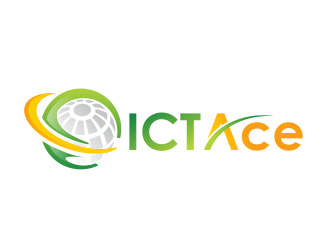ICT Ace logo design by serprimero