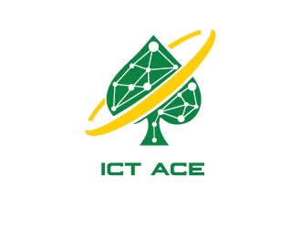 ICT Ace logo design by d1ckhauz