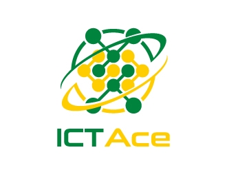 ICT Ace logo design by dshineart