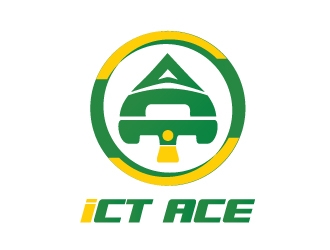 ICT Ace logo design by d1ckhauz