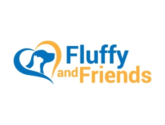 Fluffy and Friends logo design by jaize