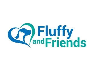 Fluffy and Friends logo design by jaize