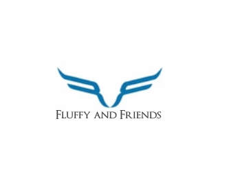 Fluffy and Friends logo design by dasam