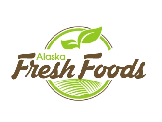 Alaska Fresh Foods logo design by ElonStark