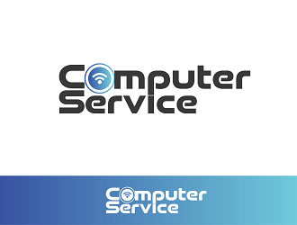 Computer Service logo design by paredesign