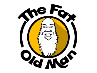 The Fat Old Man logo design by DreamLogoDesign