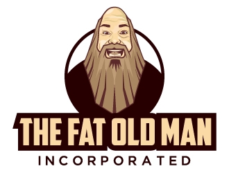 The Fat Old Man logo design by fries