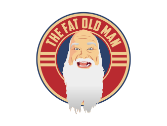 The Fat Old Man logo design by Kruger